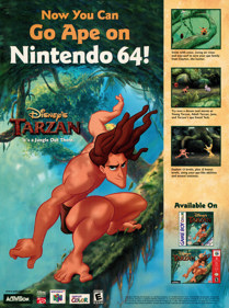 Tarzan - Advertisement Flyer - Front