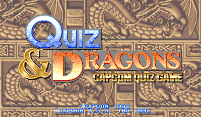Quiz & Dragons: Capcom Quiz Game - Screenshot - Game Title