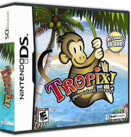 Tropix! Your Island Getaway - Box - 3D Image