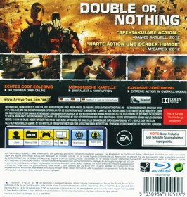 Army of Two: The Devil's Cartel - Box - Back