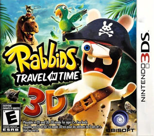 Rabbids Travel in Time 3D - Box - Front