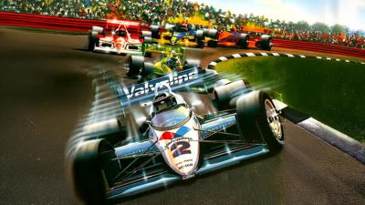 Al Unser Jr. Turbo Racing - Fanart - Background