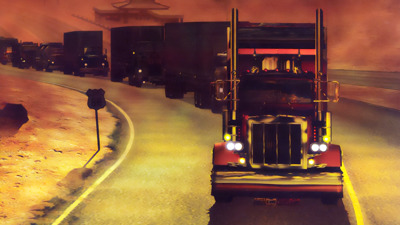 The King of Route 66 - Fanart - Background