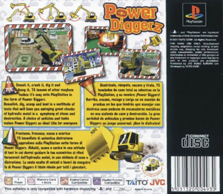 Power Shovel - Box - Back Image