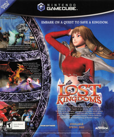 Lost Kingdoms - Advertisement Flyer - Front