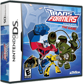 Transformers Animated: The Game - Box - 3D Image