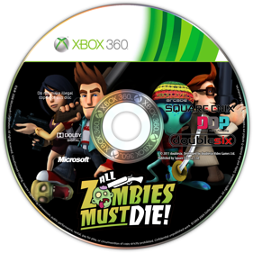 All Zombies Must Die! - Fanart - Disc