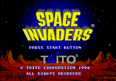 Space Invaders - Screenshot - Game Title Image
