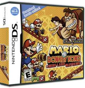 Mario vs. Donkey Kong: Mini-Land Mayhem! - Box - 3D Image