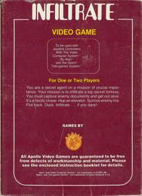 Infiltrate - Box - Back
