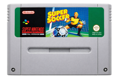 Super Soccer - Cart - Front
