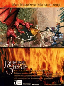 Dungeon Siege - Advertisement Flyer - Front