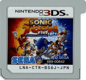 Sonic Boom: Fire & Ice - Cart - Front