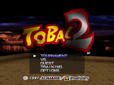 Tobal 2 - Screenshot - Game Title