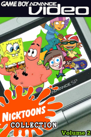 Game Boy Advance Video: Nicktoons Collection: Volume 2 - Box - Front - Reconstructed