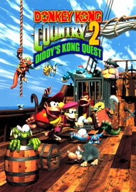 Donkey Kong Country 2: Diddy's Kong Quest - Fanart - Box - Front