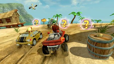 Beach Buggy Racing - Screenshot - Gameplay