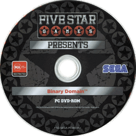 Binary Domain - Disc
