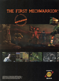 MechCommander - Advertisement Flyer - Front