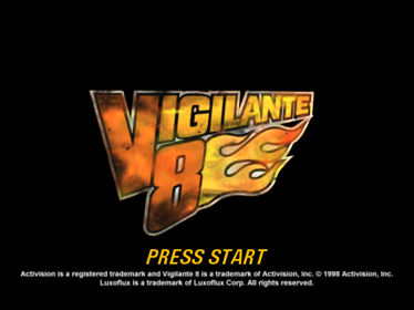 Vigilante 8 - Screenshot - Game Title
