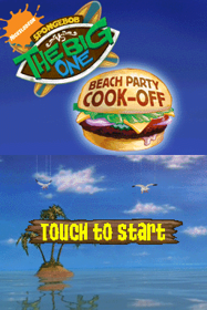 SpongeBob vs The Big One: Beach Party Cook-Off - Screenshot - Game Title