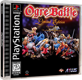 Ogre Battle - Box - 3D Image