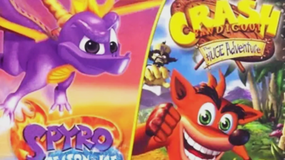 Crash & Spyro Superpack: Crash Bandicoot: The Huge Adventure/Spyro: Season of Ice - Fanart - Background