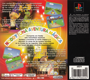 Noddy's Magic Adventure - Box - Back Image