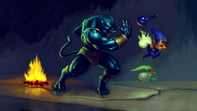 Golden Axe III - Fanart - Background