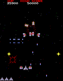 Galaga 3 - Screenshot - Gameplay