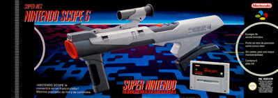 Super Nes Super Scope 6 - Box - Front Image