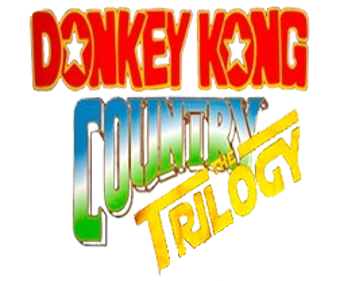 Donkey Kong Country: The Trilogy - Clear Logo Image