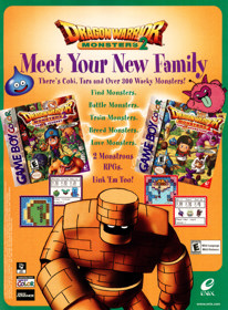 Dragon Warrior Monsters 2: Cobi's Journey - Advertisement Flyer - Front