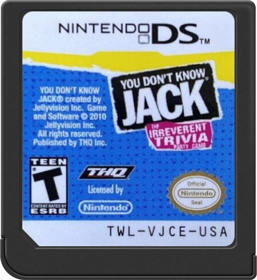 You Don't Know Jack - Cart - Front Image