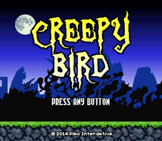 Creepy Bird - Screenshot - Game Title