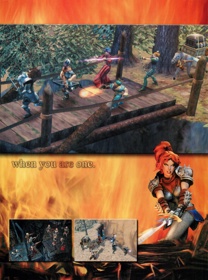 Dungeon Siege - Advertisement Flyer - Front