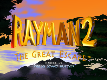 Rayman 2: The Great Escape - Screenshot - Game Title