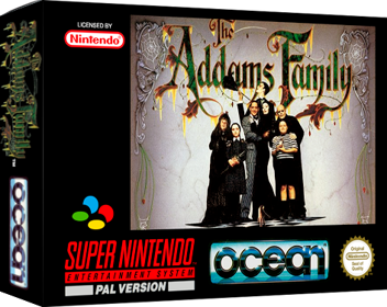 The Addams Family - Box - 3D