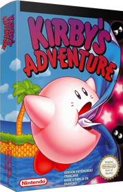 Kirby's Adventure - Box - 3D