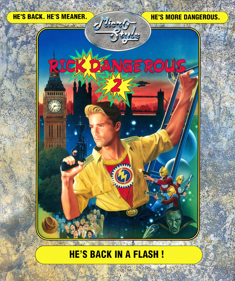 Rick Dangerous 2 - Box - Front - Reconstructed Image