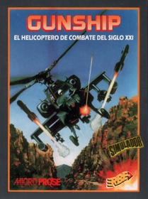 Gunship: The Helicopter Simulation - Box - Front