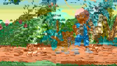 Go, Diego, Go! Great Dinosaur Rescue - Fanart - Background