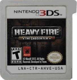 Heavy Fire: The Chosen Few 3D - Cart - Front