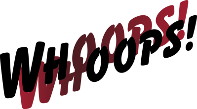 Whoops! - Clear Logo