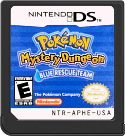 Pokémon Mystery Dungeon: Blue Rescue Team - Cart - Front