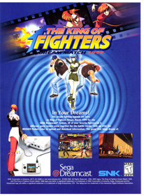 The King of Fighters: Dream Match 1999 - Advertisement Flyer - Front