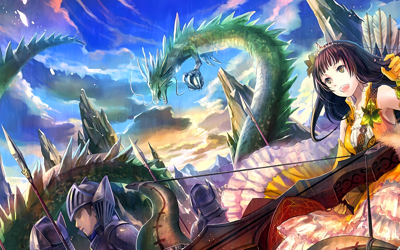 Half-Minute Hero - Fanart - Background