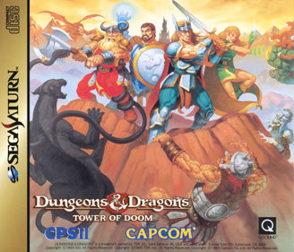 Dungeons & Dragons Collection: Tower of Doom - Fanart - Box - Front