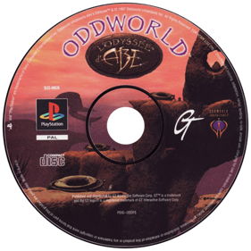 Oddworld: Abe's Oddysee - Disc