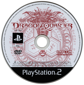 Breath of Fire: Dragon Quarter - Disc Image